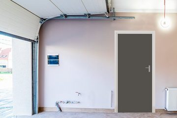 MuchoWow Türtapete Grau - Farben - Einfarbig, Matt, bedruckt, (1 St), Fototapete für Tür, Türaufkleber, 75x205 cm