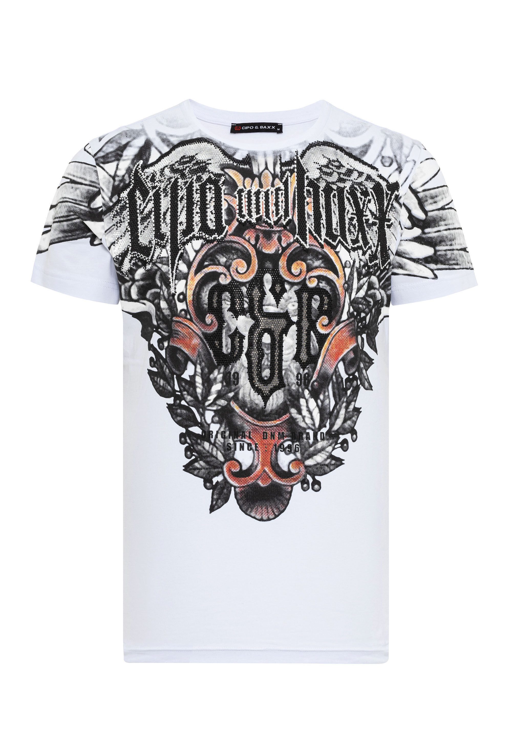 Cipo & Baxx T-Shirt T-Shirt aus günstig online kaufen