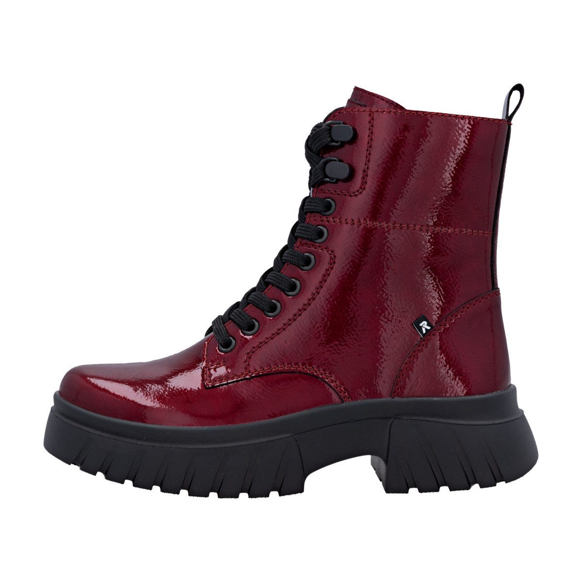 Rieker W1870 Damen Schnürboots Stiefeletten, Stiefel, günstig online kaufen