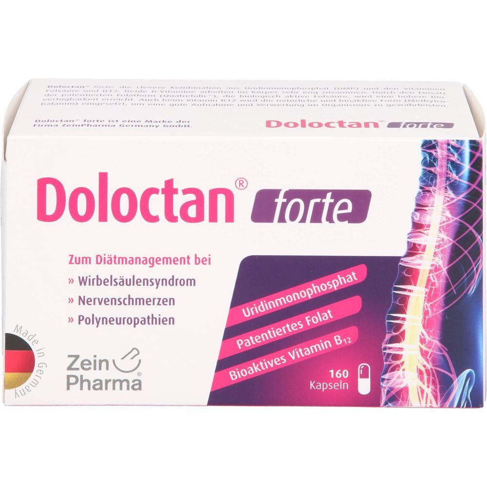 Doloctan DOLOCTAN forte Kapseln Kapseln, 160 St.