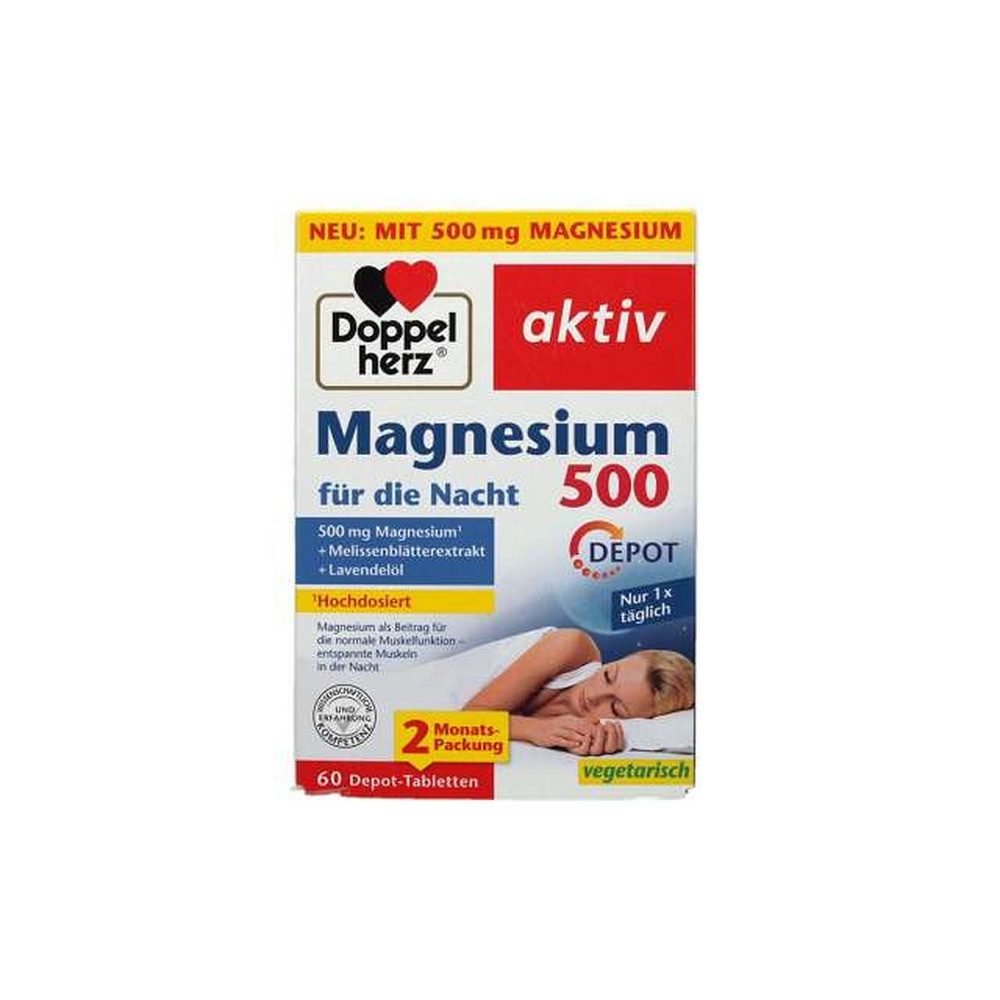 Doppelherz DOPPELHERZ Magnesium 500 für die Nacht Tabletten 60 Stück Tabletten