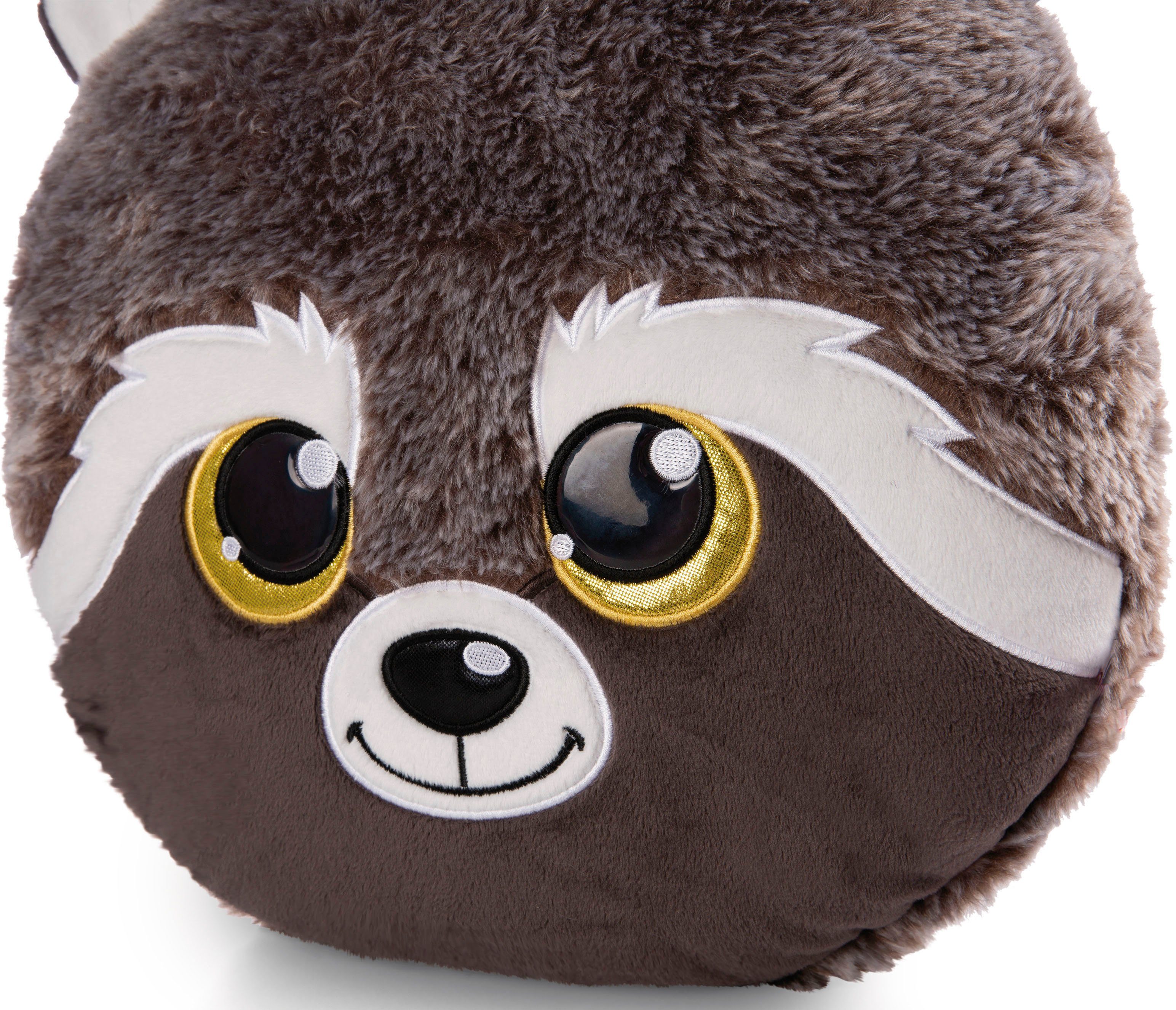 Nici Dekokissen Glubschis, Waschbär Clooney, 33 cm