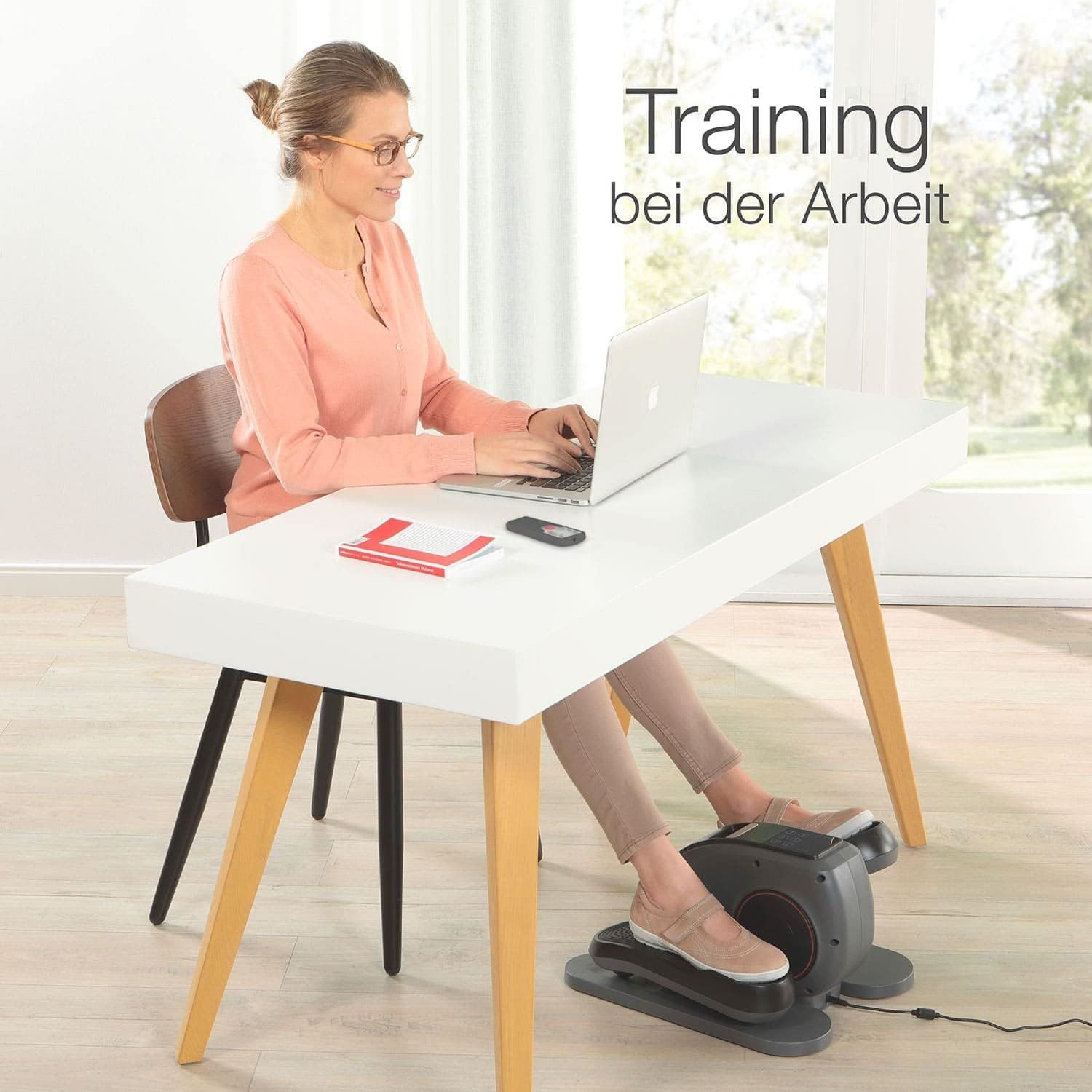 ELONEO Ellipsentrainer Mini-Ellipsentrainer »Vital Pro« mit Motor (1-tlg., übersichtlicher Trainingscomputer mit 3 Automatikprogrammen), Hometrainer - Sportgerä – Bild 5 von 5
