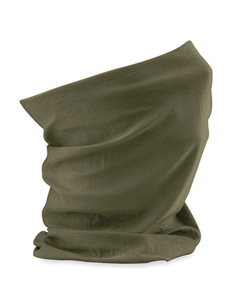 Modescout Stadler Multifunktionstuch Neckwarmer Loop Schal Schlauchschal, Atmungsaktives Gewebe Recycelter Polyester Military Green