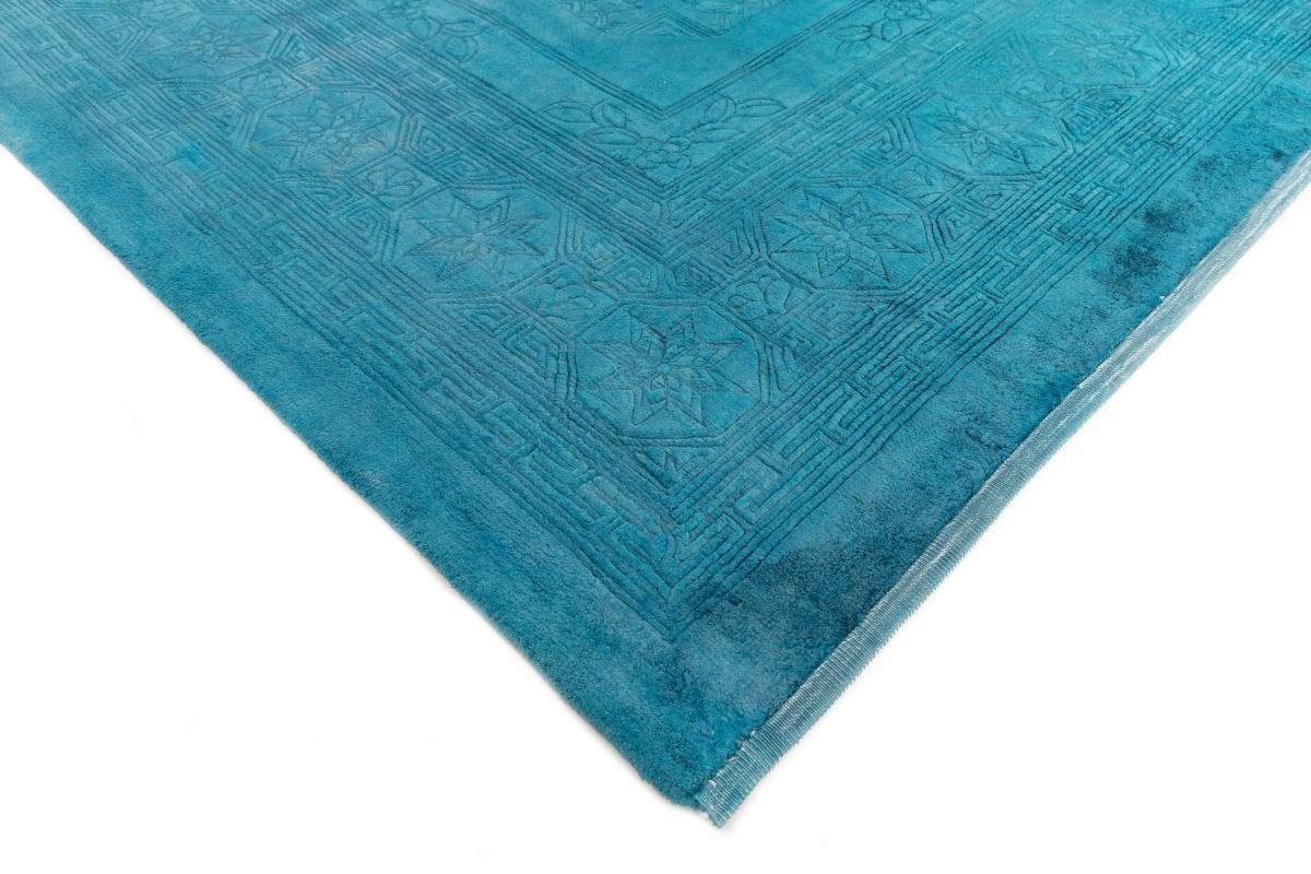 5 Handgeknüpfter Orientteppich, Nain mm Trading, China 176x269 rechteckig, Seide Moderner Höhe: Seidenteppich Colored