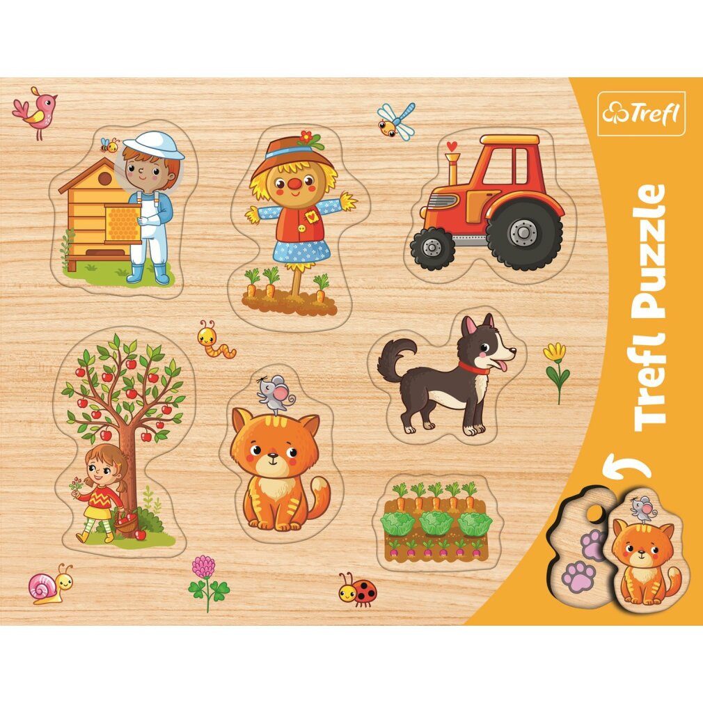 Trefl Puzzle Jigsaw Farm, Puzzleteile
