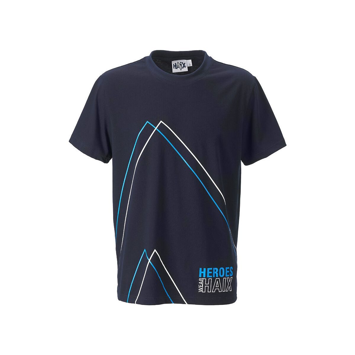 haix Kurzarmshirt Shirt Flame Komfortables T-Shirt mit auffälligem Design, ideal für Sport, Arbeit