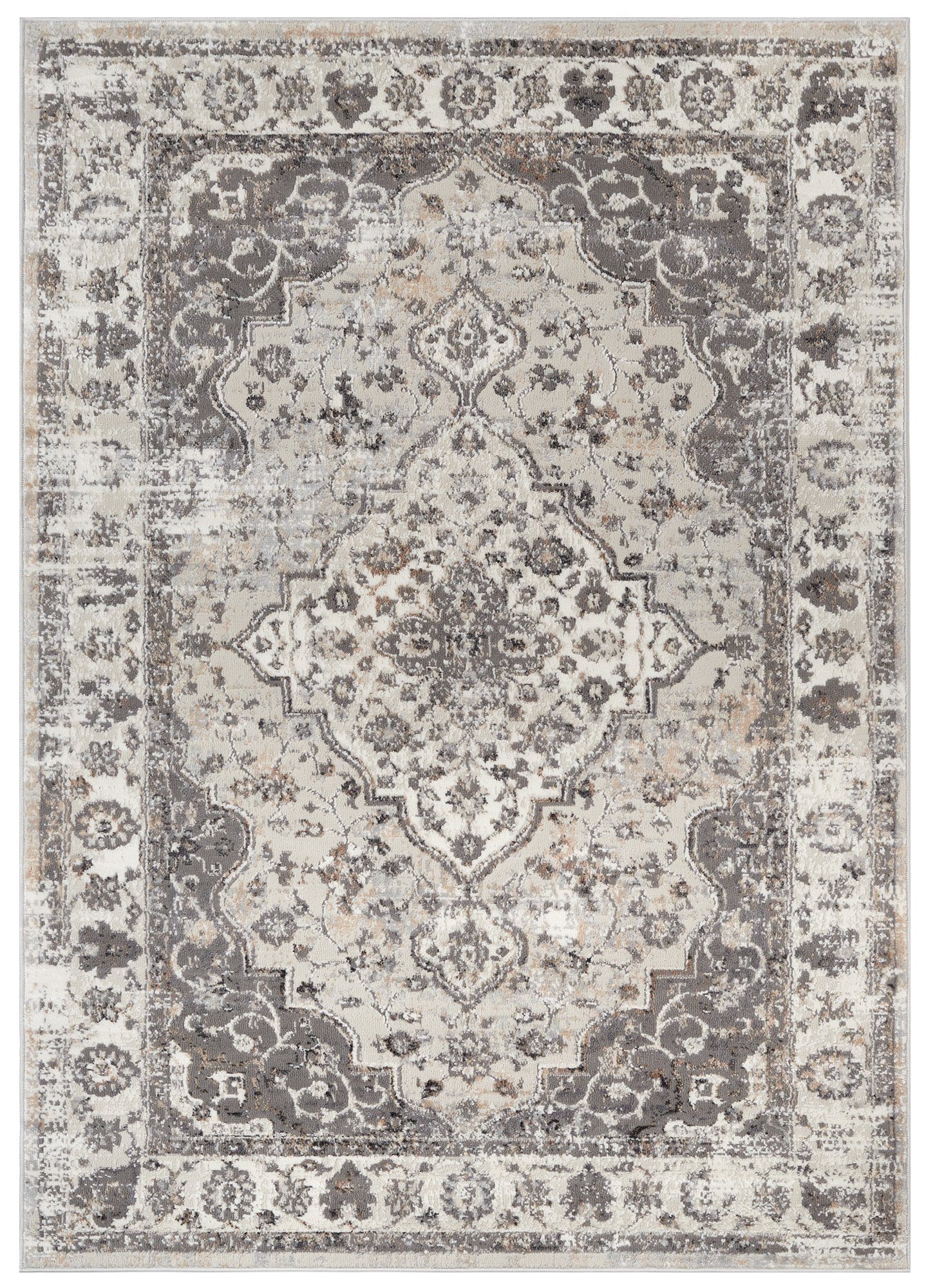 Tapiso Teppich VALLEY, rechteckig, Höhe: 9 mm, Kurzflor Modern Vintage Wohnzimmer Schlafzimmer