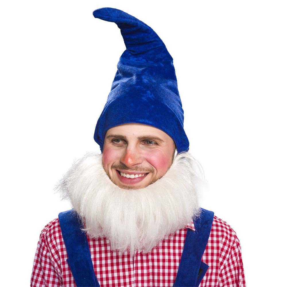 Festartikel Müller GmbH Kunsthaarperücke Zwergenbart weiß