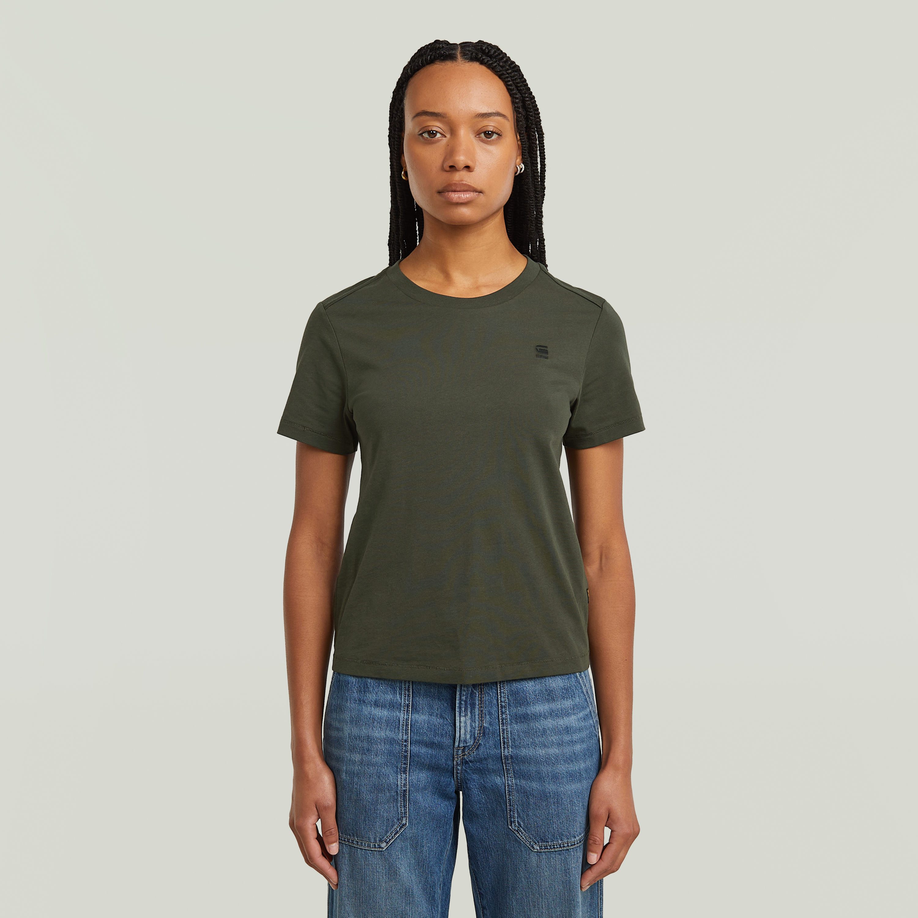 G-STAR T-Shirt Nifous mit kleiner Logo-Stickerei günstig online kaufen