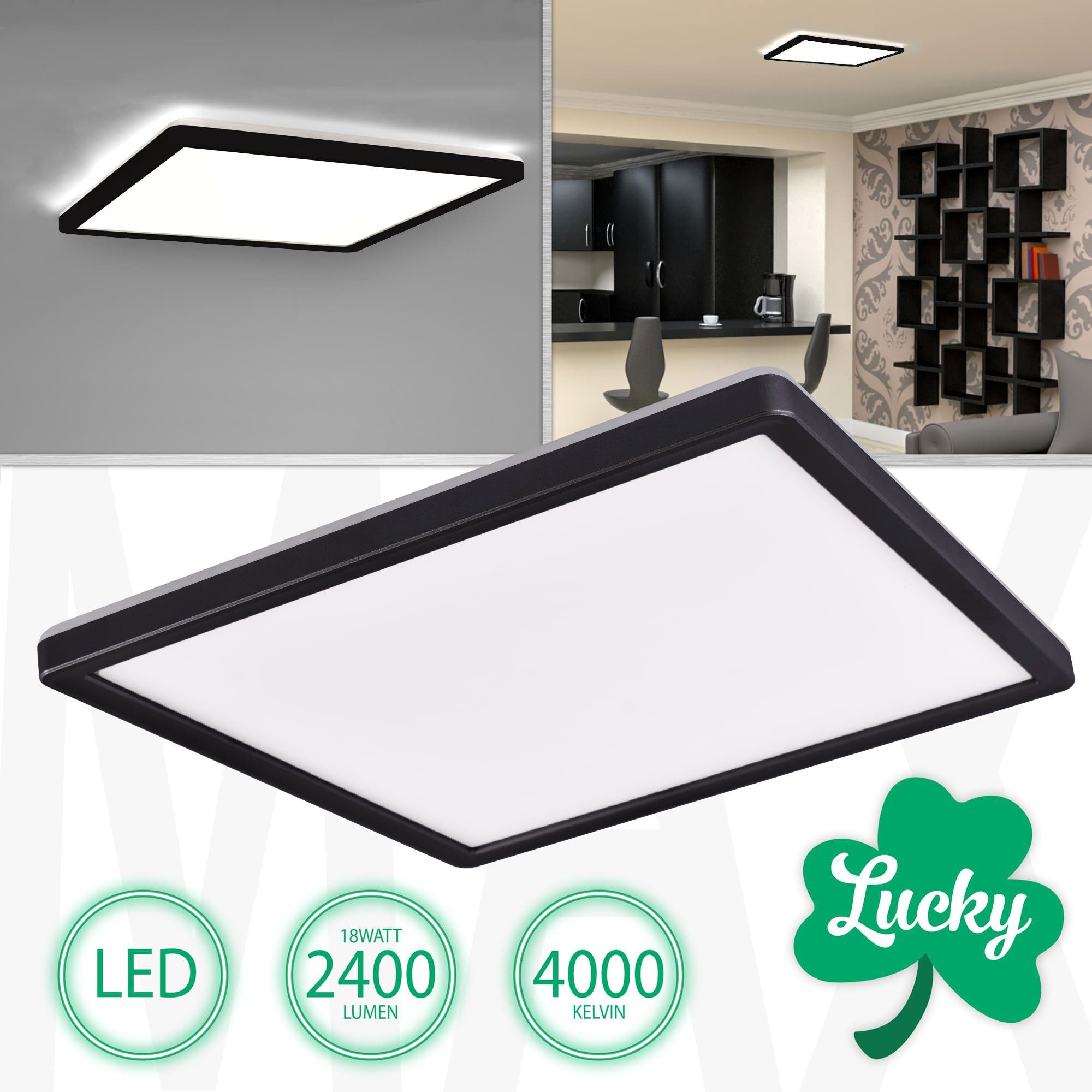 Maxkomfort LED Deckenleuchte Lucky, LED fest günstig online kaufen