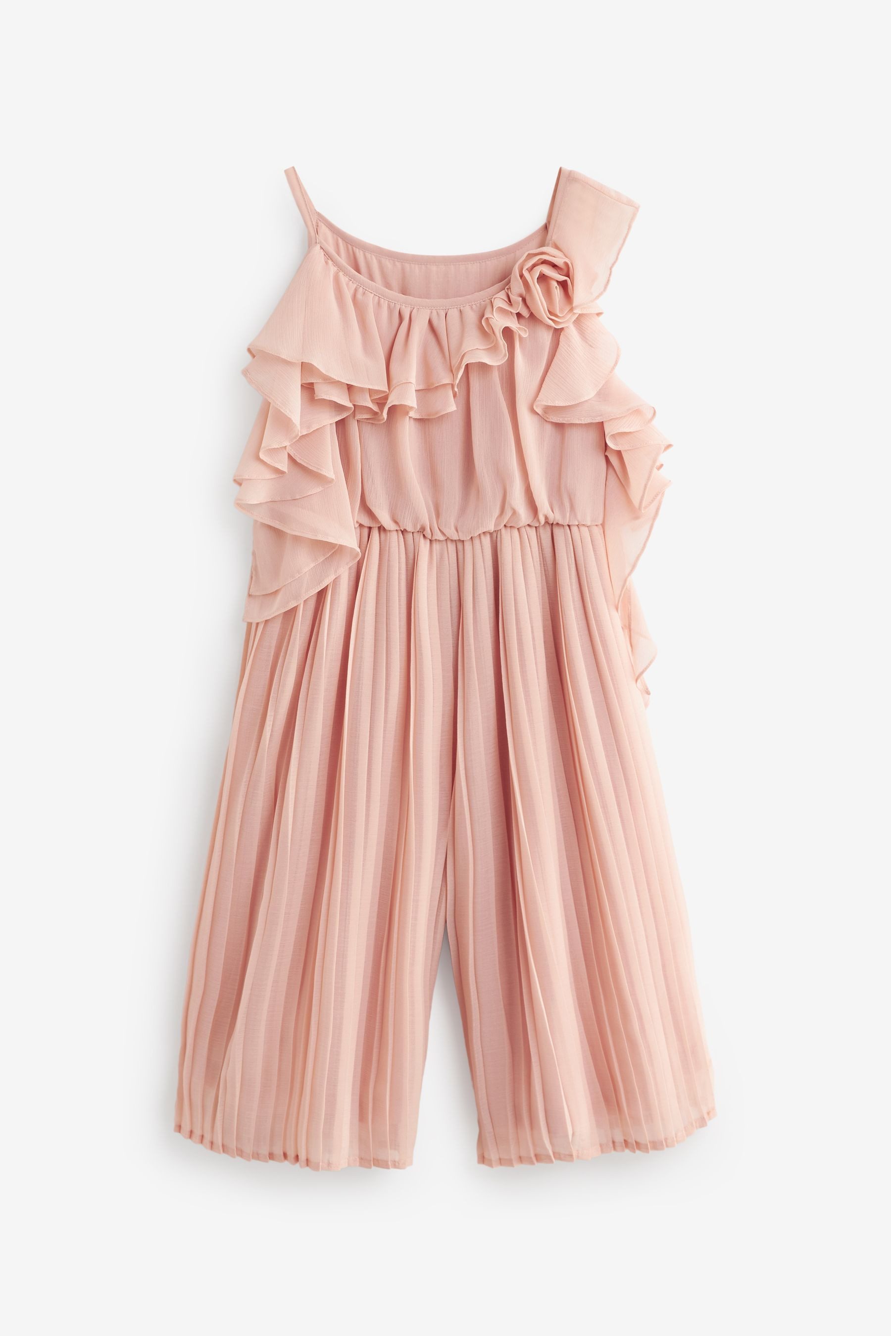 Jumpsuit Overall mit Rüschen