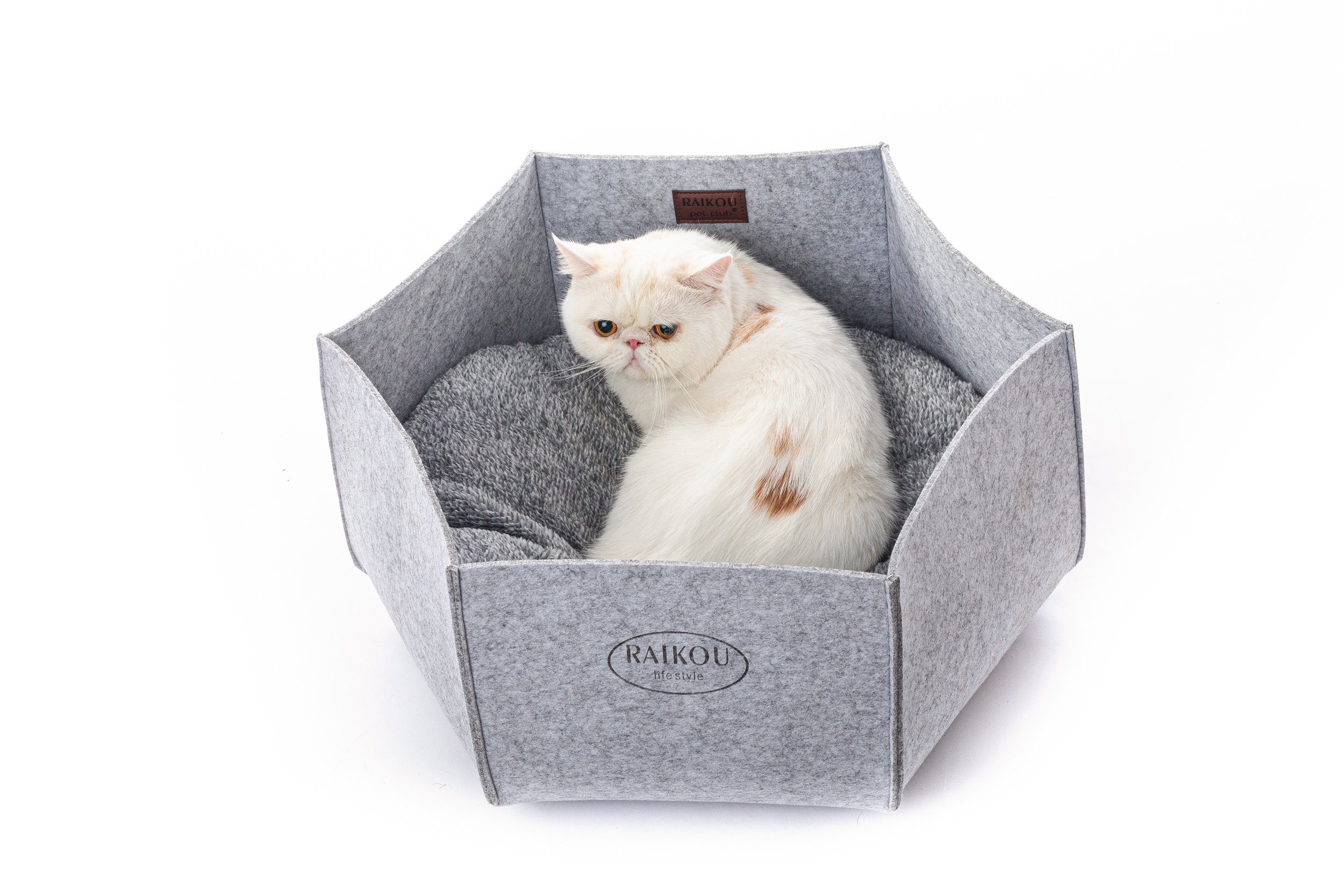 RAIKOU Tierkorb Katzenkorb aus Filz mit günstig online kaufen