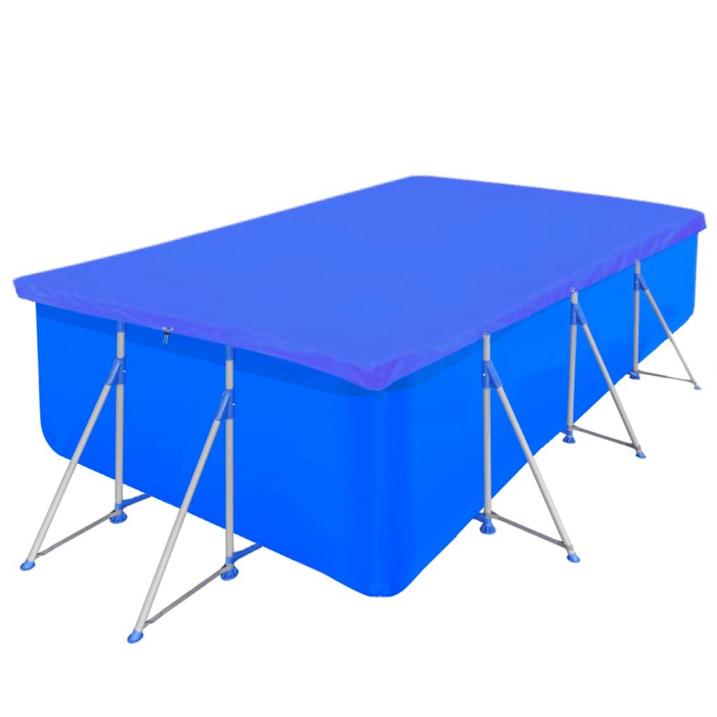 vidaXL Pool-Abdeckplane, Poolabdeckung PE Rechteckig 90 g/qm 540x270 cm
