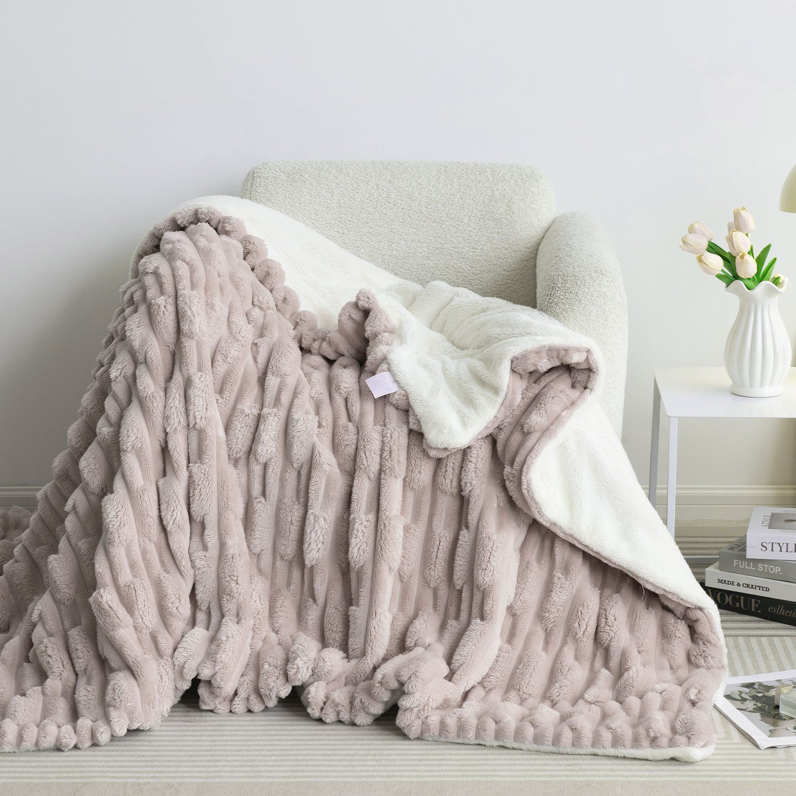 Wohndecke MT09, KEAYOO, Sherpa Fleece Warm günstig online kaufen