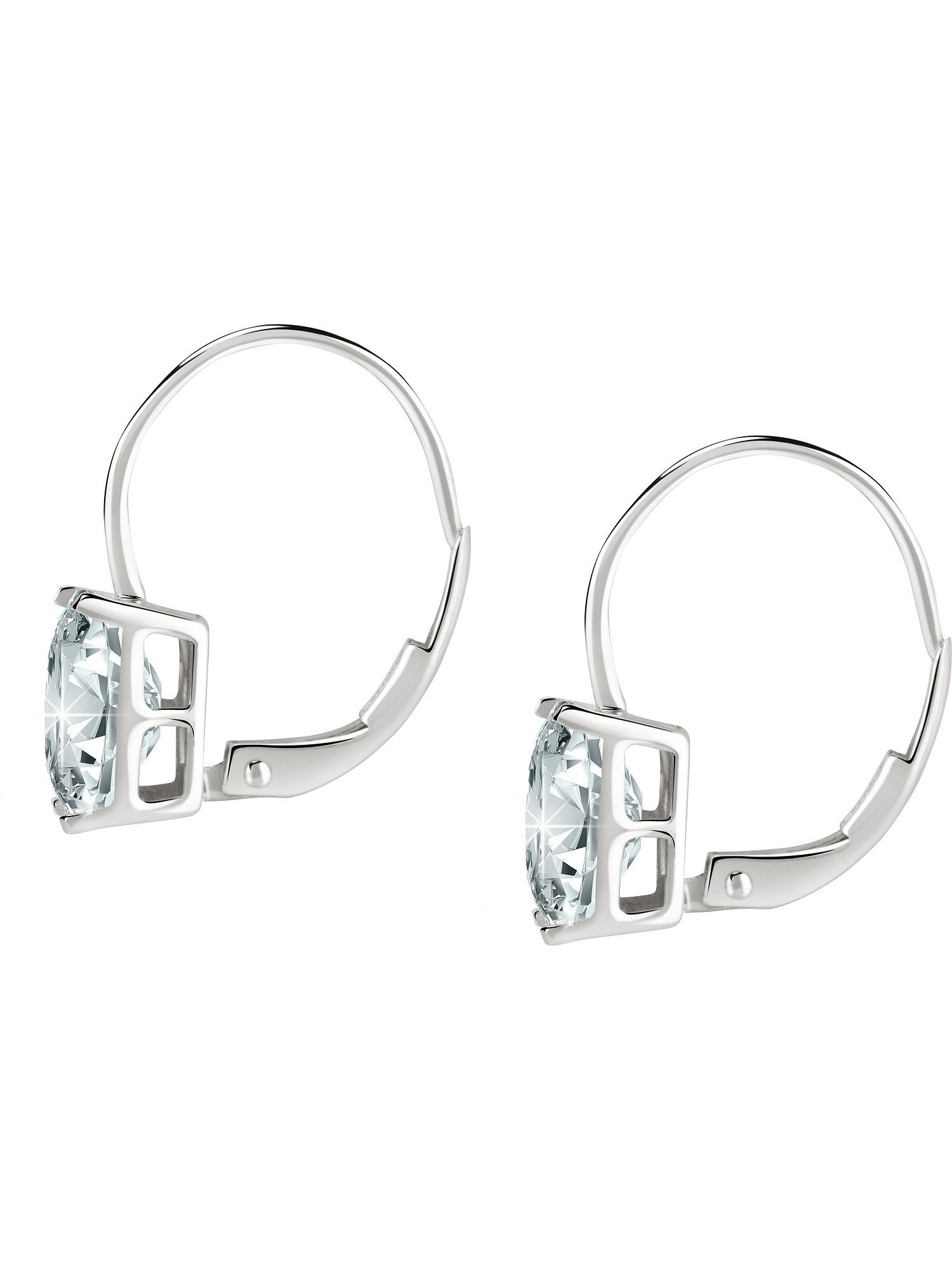 CHRIST Paar Ohrhänger CHRIST Damen-Ohrhänger 585er Weißgold 2 Aquamarin günstig online kaufen