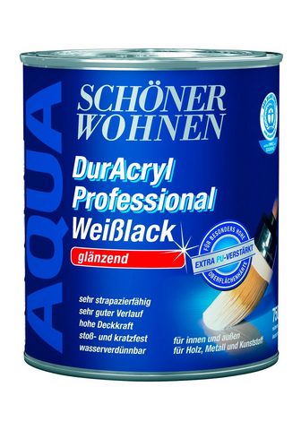 Красивый Wohnen Farbe Weißlack &...