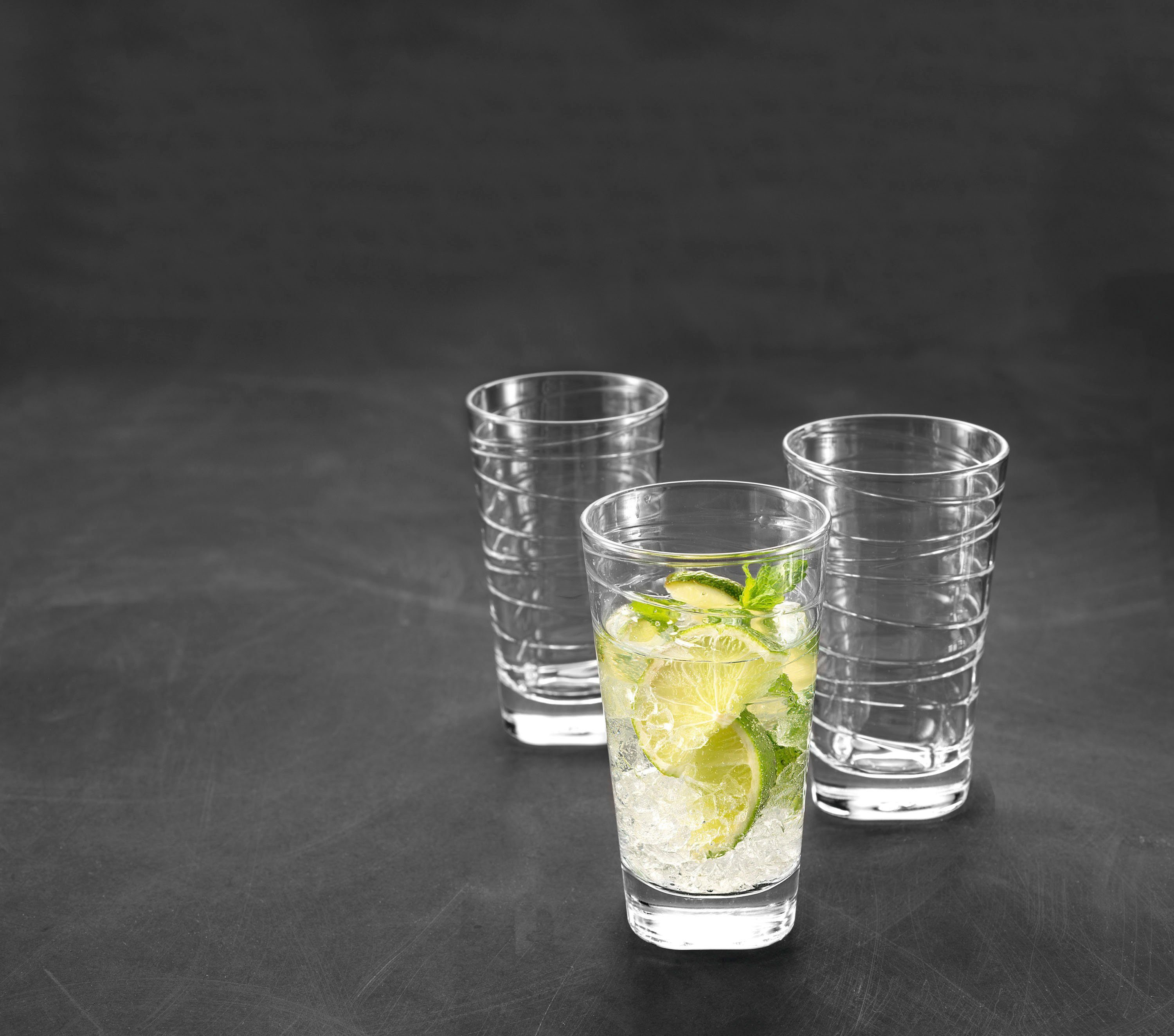 LEONARDO Longdrinkglas VARIO, 6-tlg., Glas, 280 ml, 6-teilig