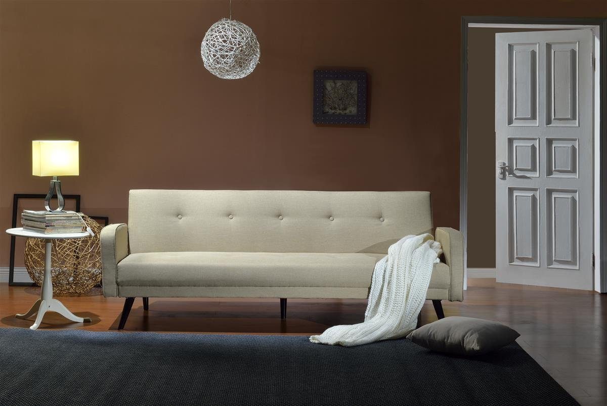 Schlafsofa KAWOLA MARILYN von KASPER WOHNDESIGN in beige
