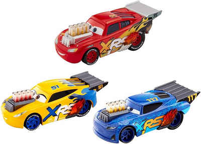 Mattel® Spielzeug-Auto »Mattel GHL17 - Disney - Cars - XRS Racing, Fahrzeuge 3er-Pack«