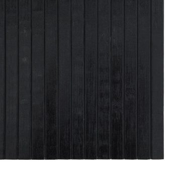 Teppich Teppich Rechteckig Schwarz 60x300 cm Bambus, vidaXL, Rechteckig