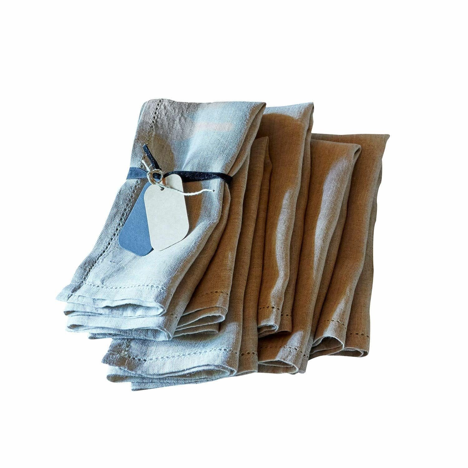 Stoffserviette Serviette 6er Set Fibi leinen