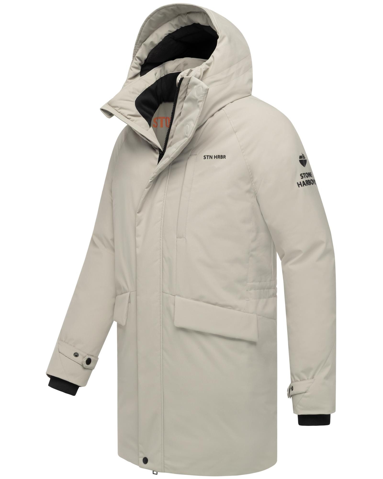 Stone Harbour Wintermantel Emriis XX Warmer Herren Mantel mit Magnet-Knöpfe günstig online kaufen