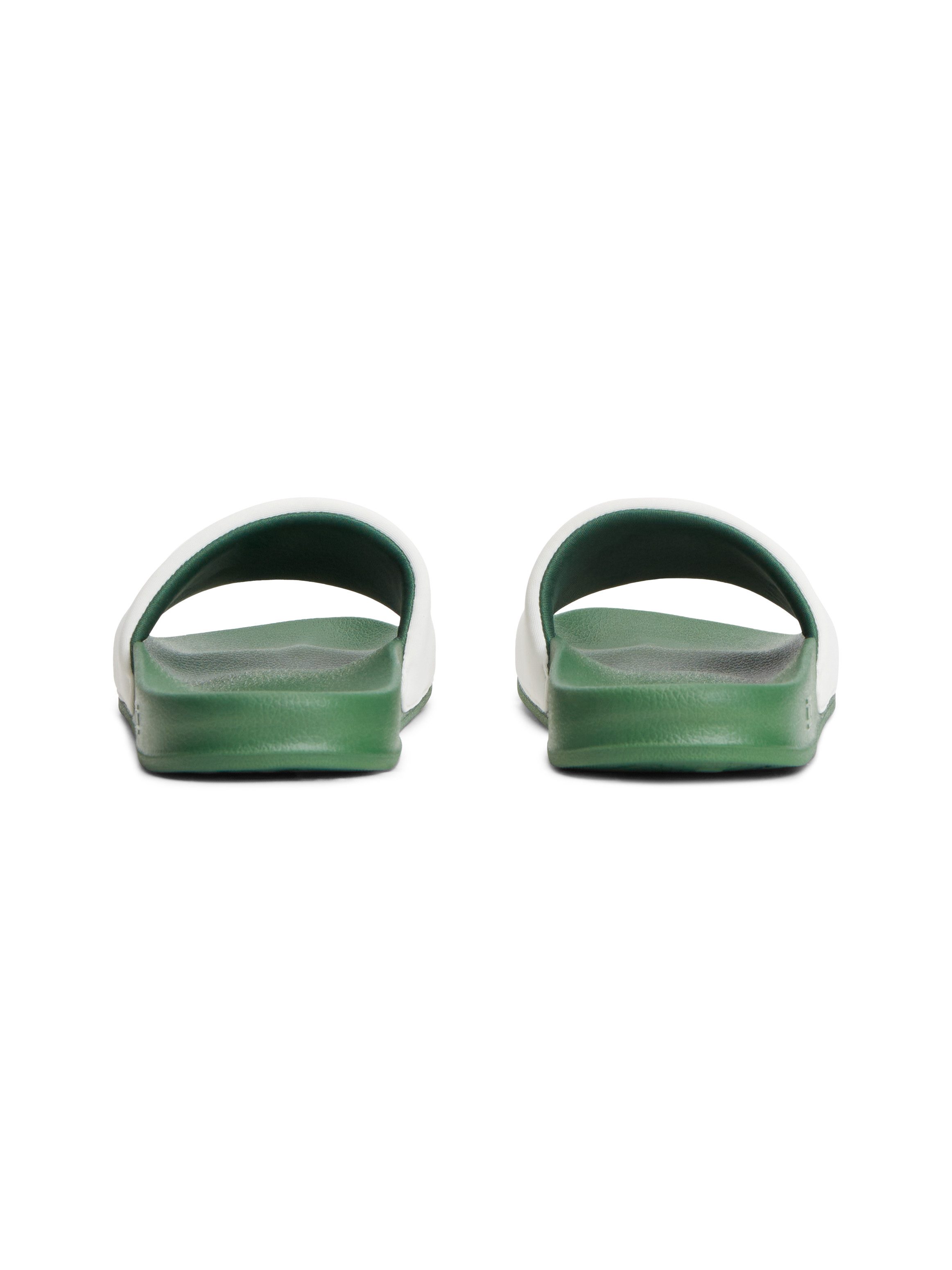 Tommy Hilfiger HILIFGER NEOPRENE POOL SLIDE Pantolette Sommerschuh, Poolslide mit Kontrast-Logoschriftzug, schmale Form
