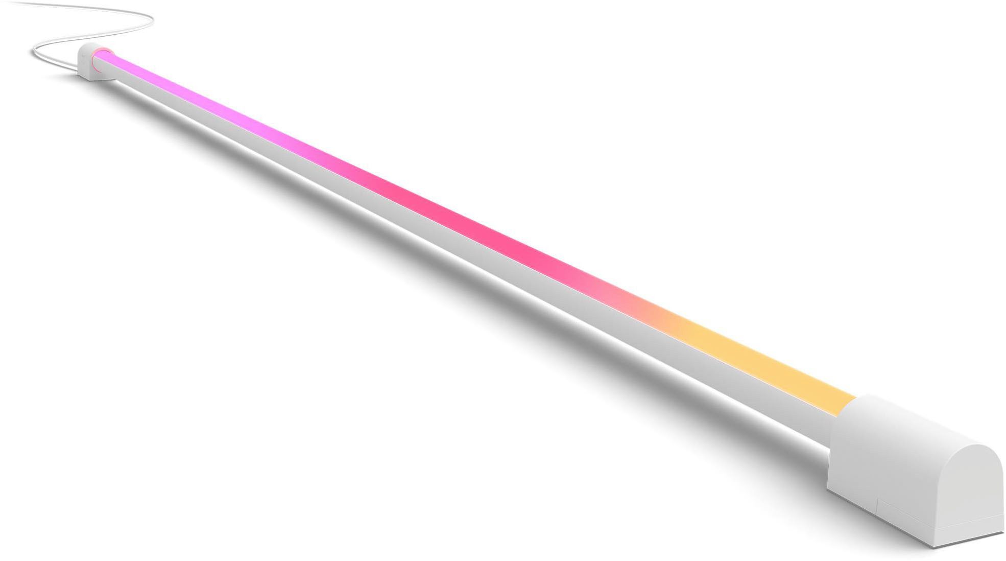 Philips Hue LED Lichtleiste Play Gradient Light Tube 125cm, Abschaltautomatik, Bluetooth, CCT - über Fernbedienung, Dimmfunktion, Farbsteuerung, Farbwechsel, Leuchtdauer einstellbar, Memoryfunktion, Nachtlichtfunktion, RGB, Smart Home, Timerfunktion, dimmbar über Fernbedienung, erweiterbar, mehrere Helligkeitsstufen, LED fest integriert, RGB