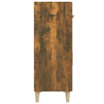möbelando Kommode Torres (BxHxT: 69,5x89x34 cm), in Räuchereiche mit 2 Schubladen und 2 Türen