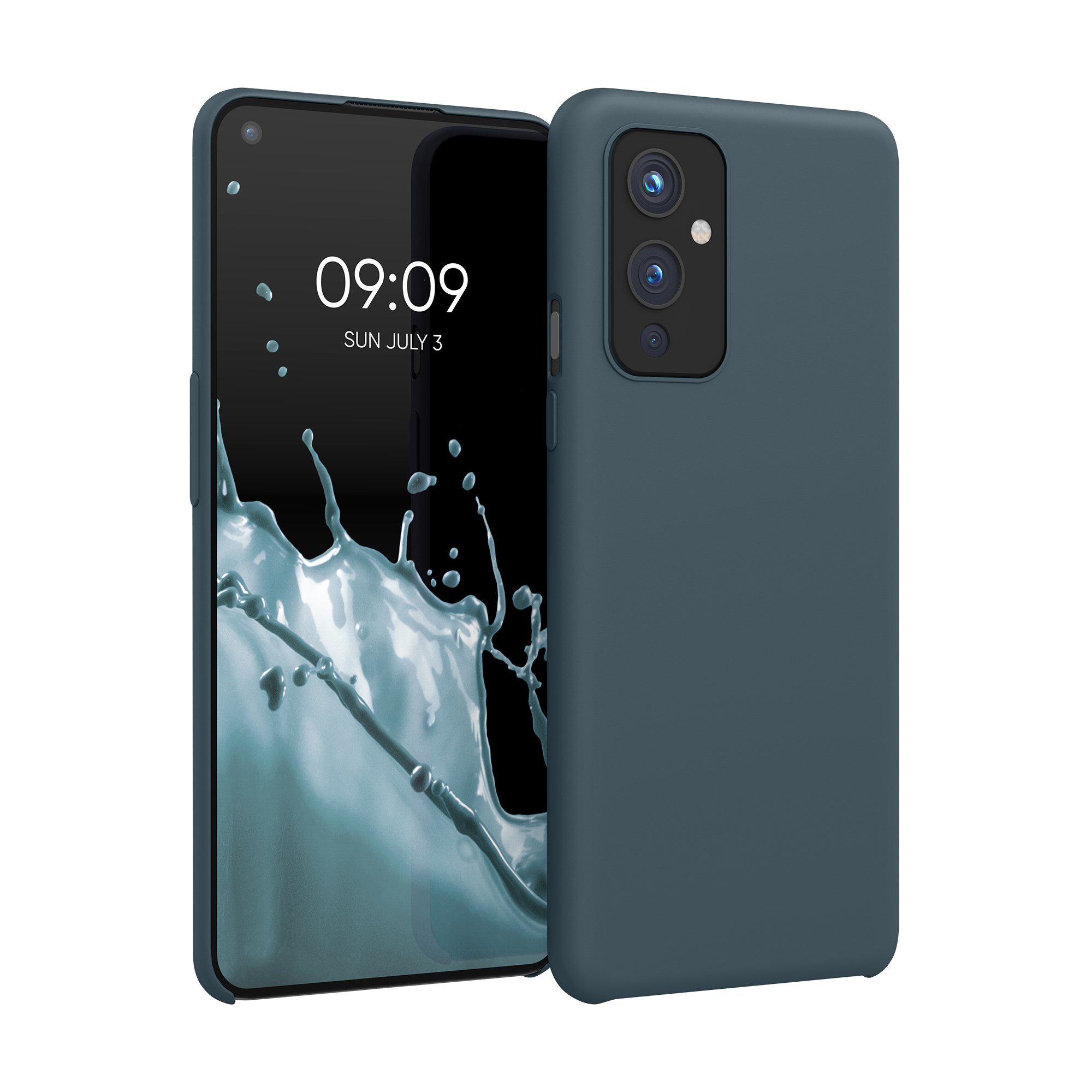 kwmobile Handyhülle Hülle für OnePlus 9 (EU/NA Version), Hülle Silikon gummiert - Handyhülle - Handy Case Cover