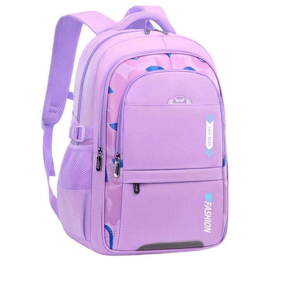 Blusmart Schulrucksack Kinderrucksäcke, orthopädische Rucksäcke (Leichtgewichtig Casual Stylisch, Tissu imperméable), Für Grund- und Mittelschüler