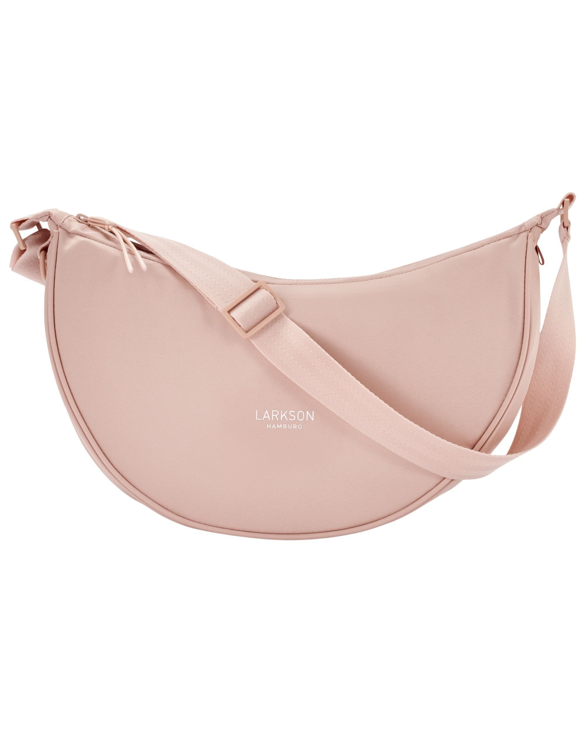 LARKSON Umhängetasche Solveig Medium Halbmondtasche für Damen und Herren, Stylische Crossbody Bag in Halbmond Form