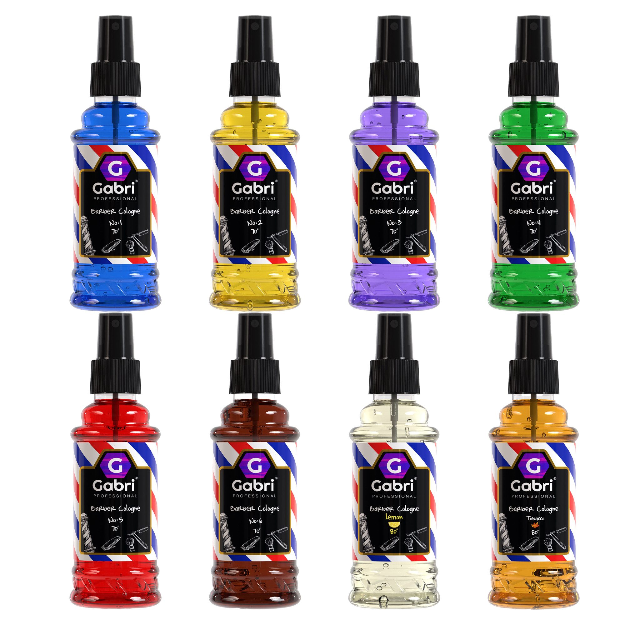 Gabri Professional Eau de Cologne Gabri Professional - Barber Cologne 150ml, 1-tlg.