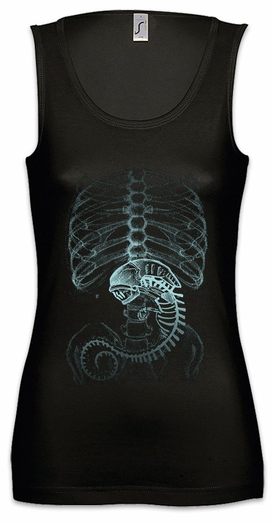Urban Backwoods Tanktop Xenomorph Alien Ärmelloses Damen T-Shirt Ripley Prometheus Nostromo SciFi Ripley Aliens Saga