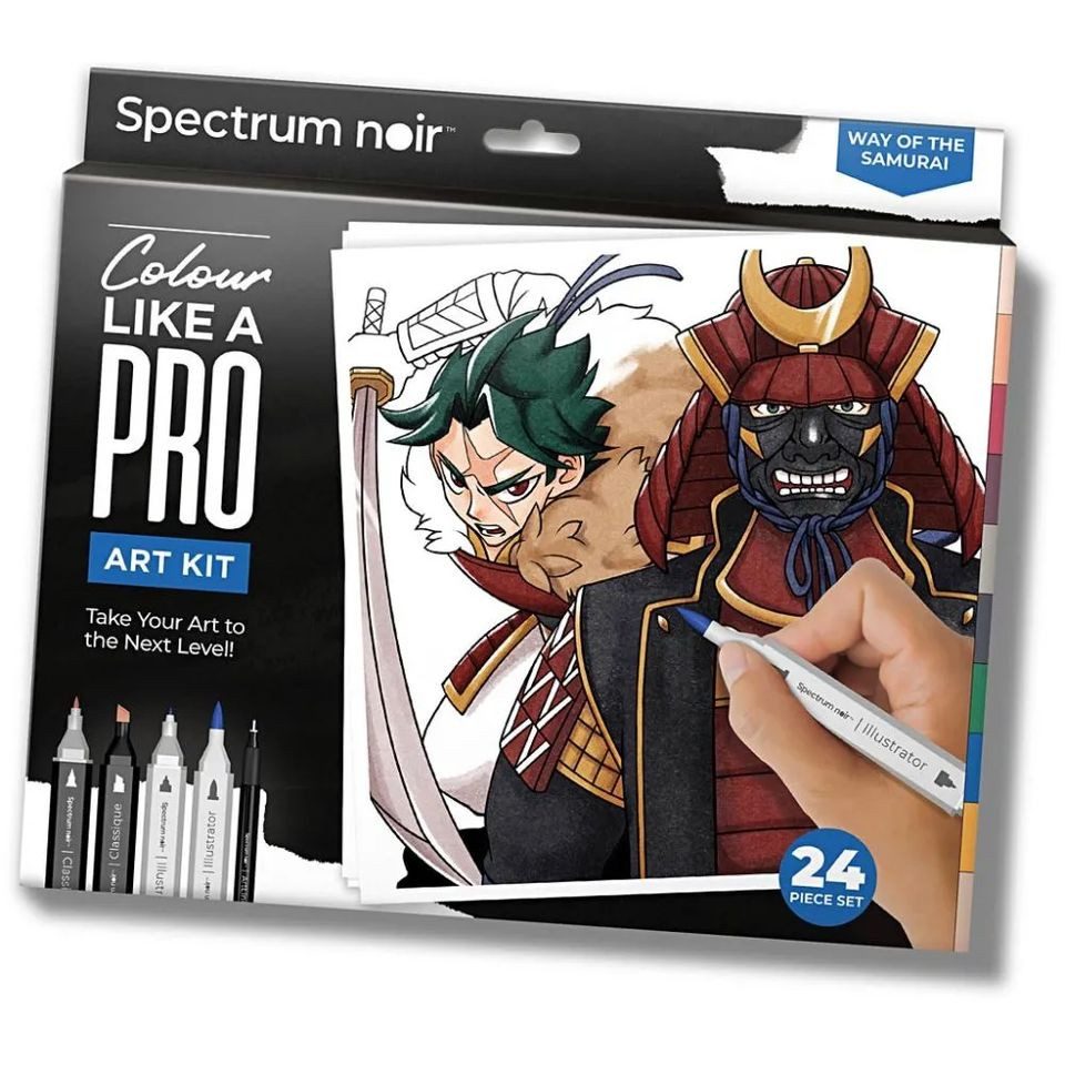 creativ company Kreativset Spectrum Noir Kreativ Set Illustration, 24-tlg.