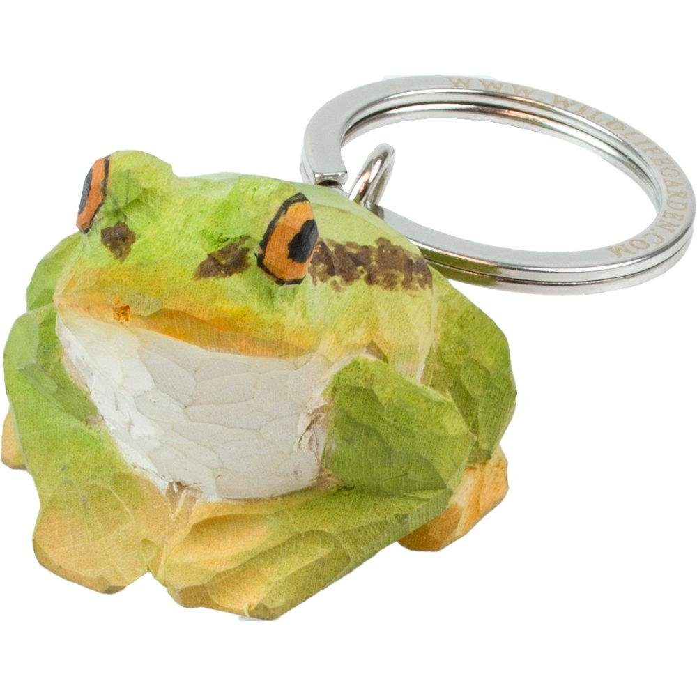 Wildlife Garden Schlüsselanhänger Schlüsselanhänger Frosch Grün