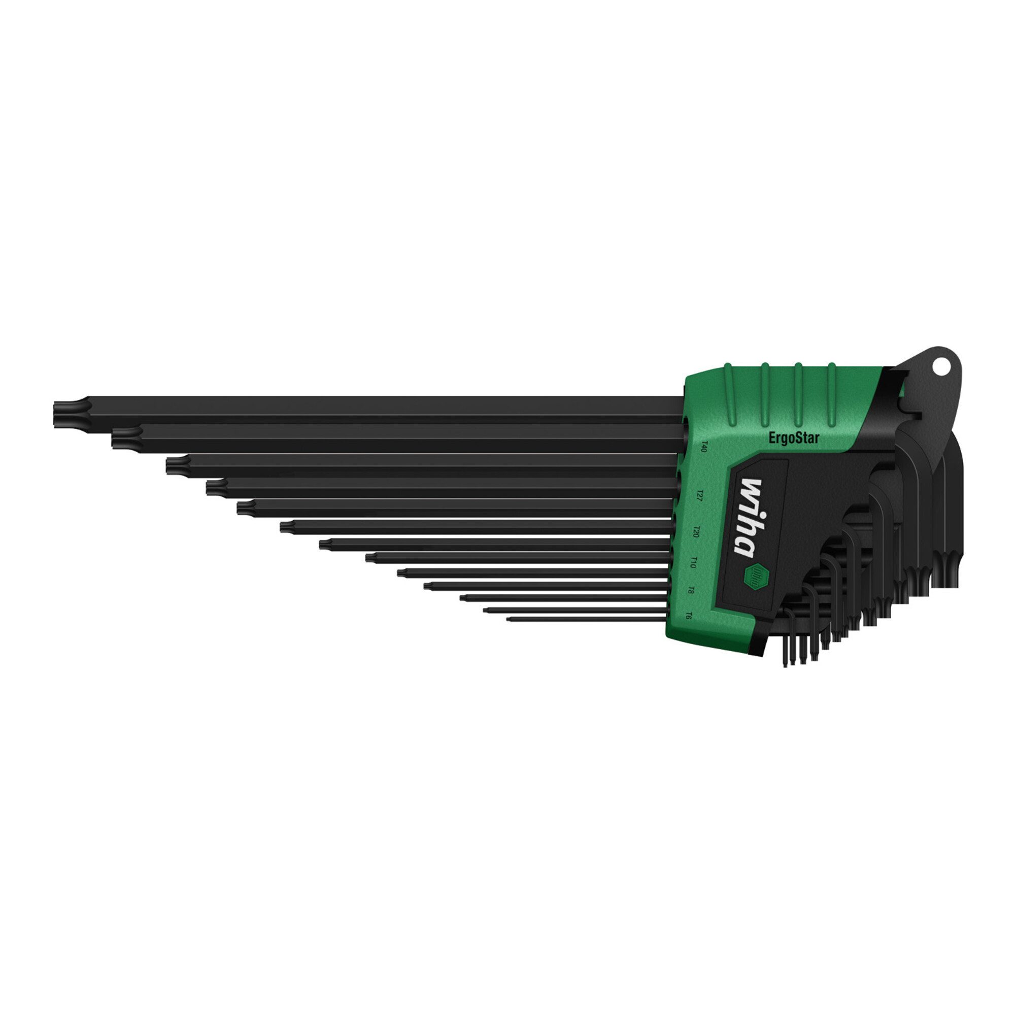 Wiha Steckschlüssel Wiha Stiftschlüssel Set im ErgoStar Halter TX MagicSpring® 13-tlg.