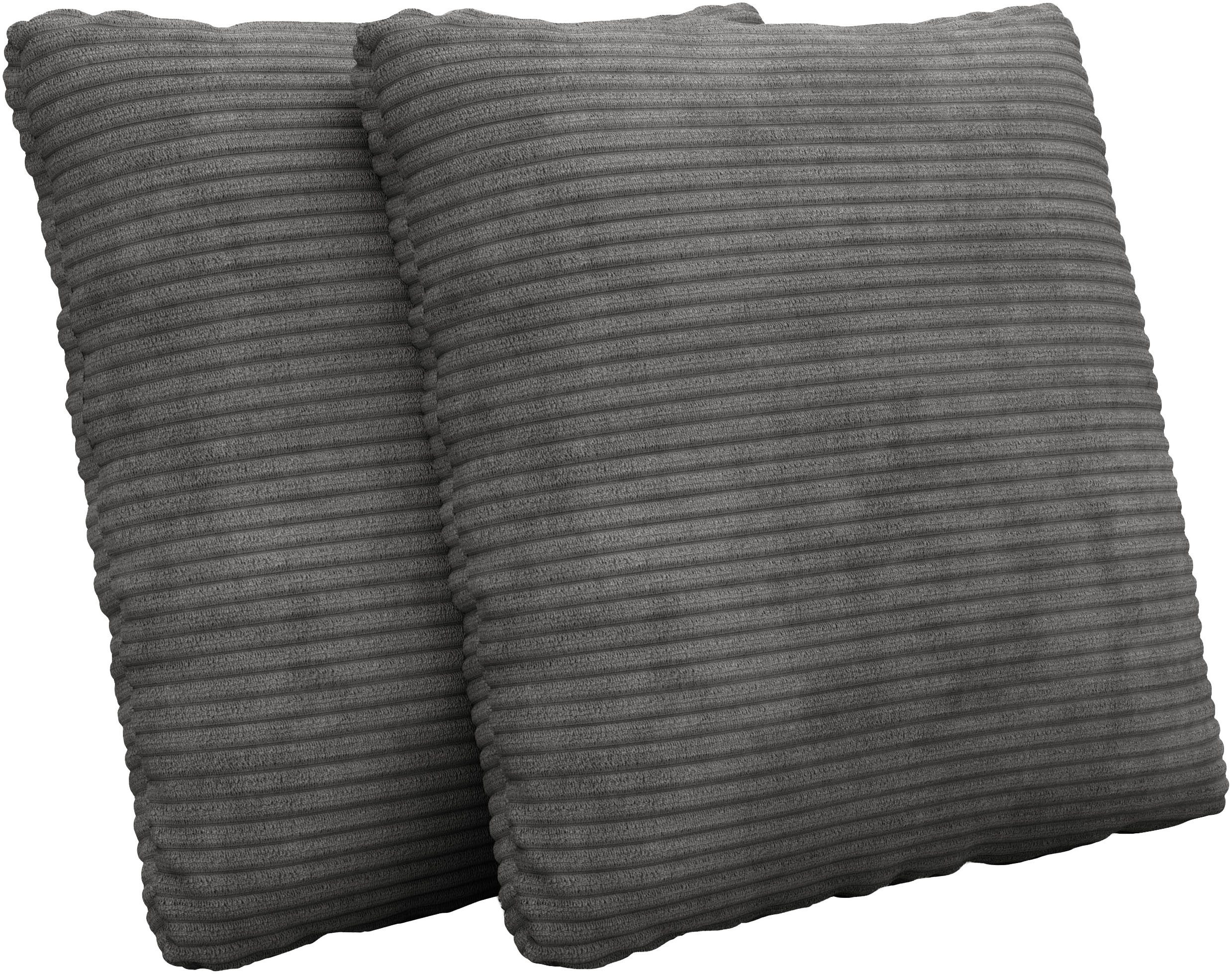 sit&more Sofakissen Moreno, B: 45 cm, (Set, 2 Stück), Set: 2 Stück, passend zur Serie