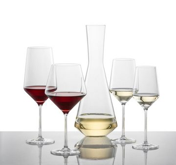 Zwiesel Glas Glas Pure Bordeaux und Burgunder Gläser 4er Set, Glas