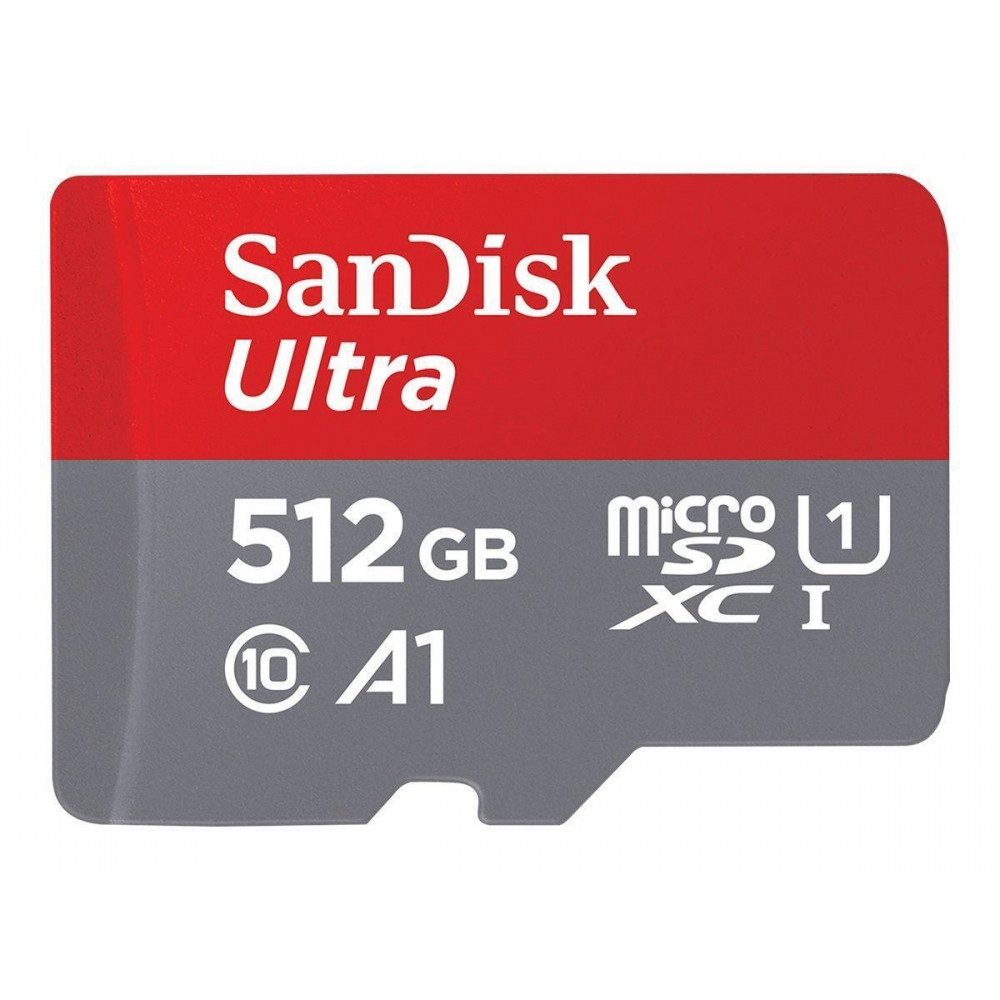 Sandisk Sandisk microSDXC Ultra (512GB) Speicherkarte. Speicherkarte (512GB GB, Ideal für Android-Smartphones und -Tablets)