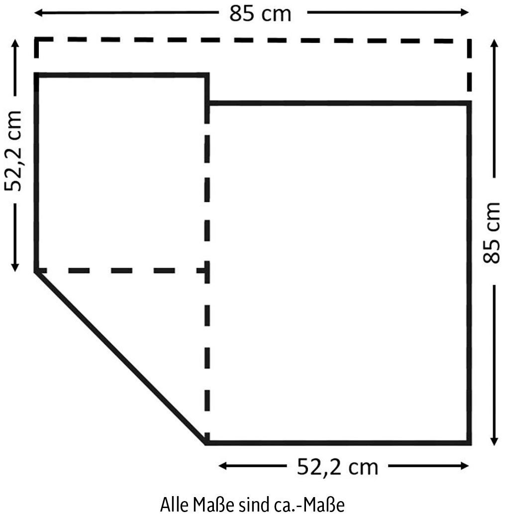 Style" Schrank-Set Applikationen Holmes, rauch "Industrial mit