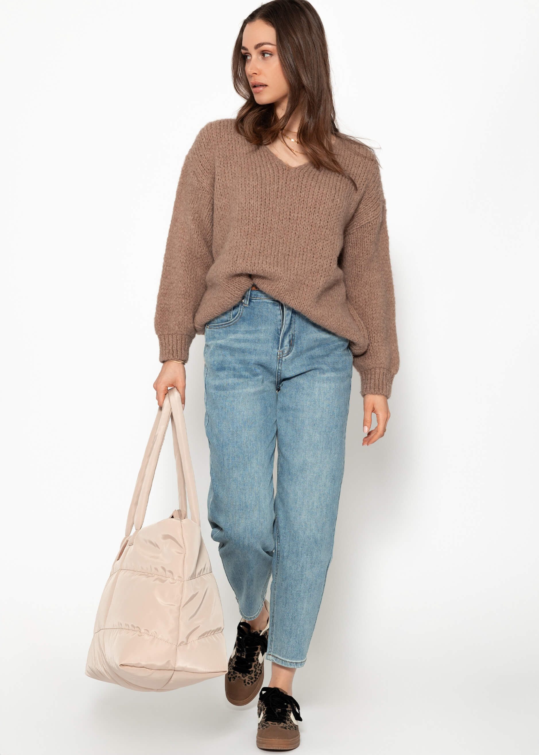 SASSYCLASSY 5-Pocket-Jeans High Waist Jeans Damen günstig online kaufen