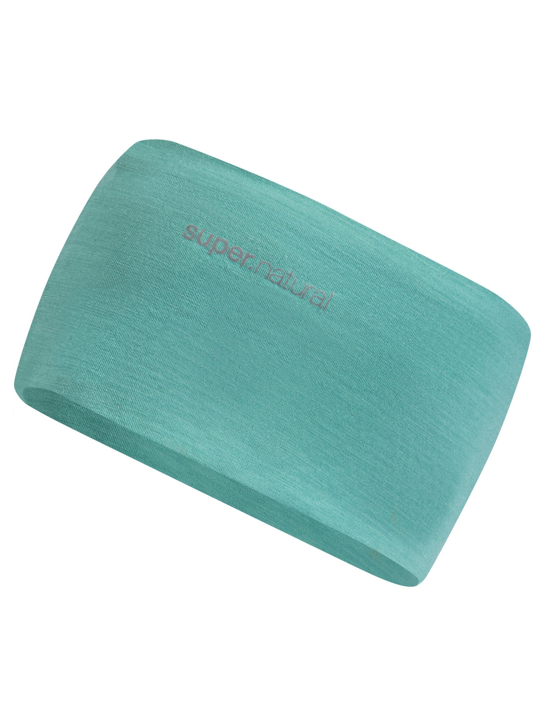 SUPER.NATURAL Stirnband Merino Stirnband WANDERLUST HEADBAND wärmender Merino-Materialmix