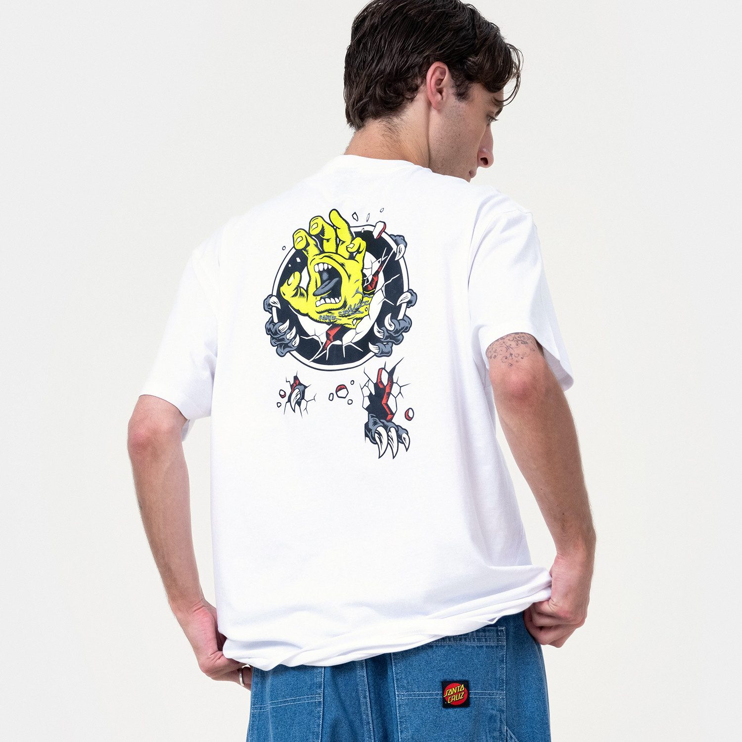 Santa Cruz T-Shirt ROSKOPP SCREAMING TARGET T-SHIRT