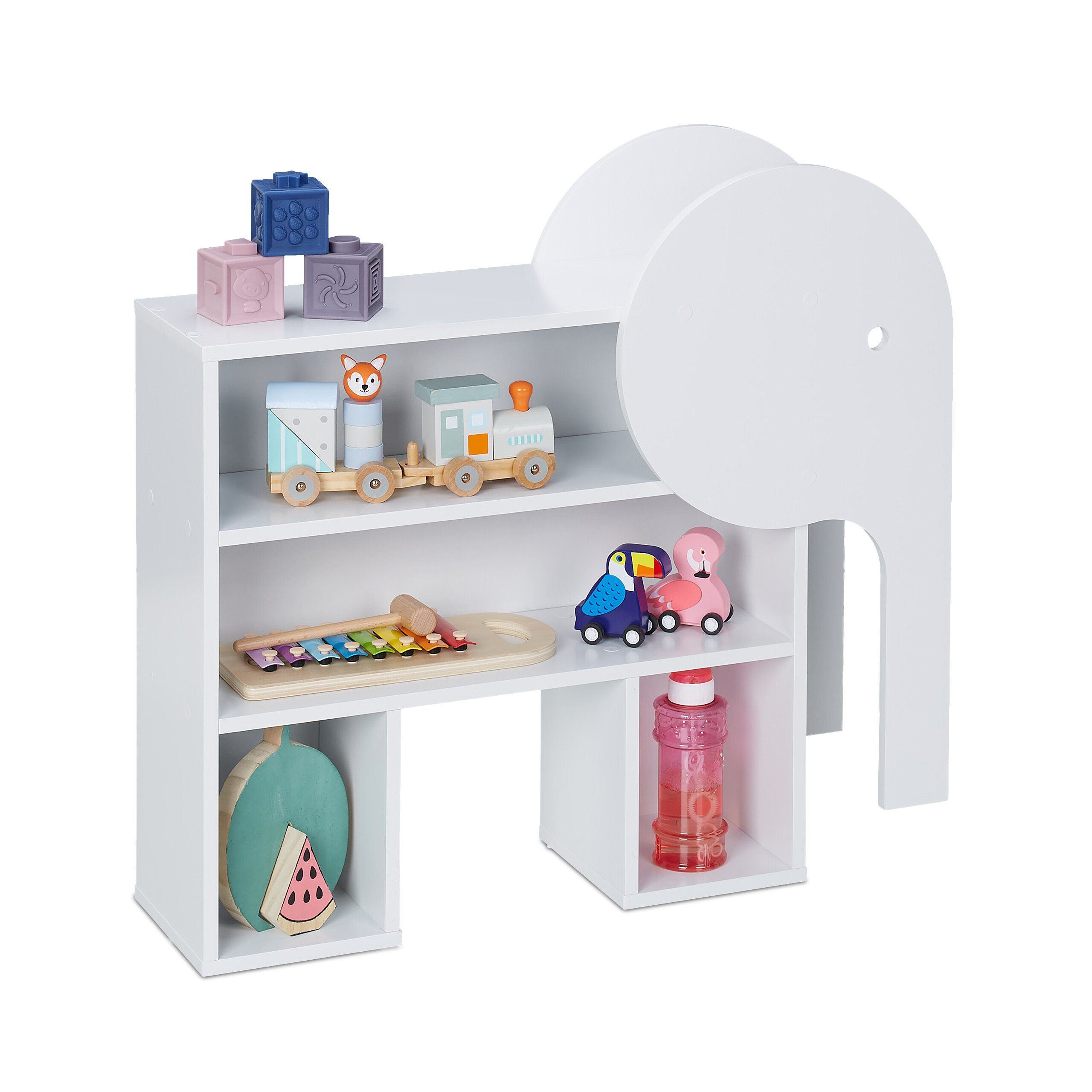 Elefant Kinderregal relaxdays Kinderregal