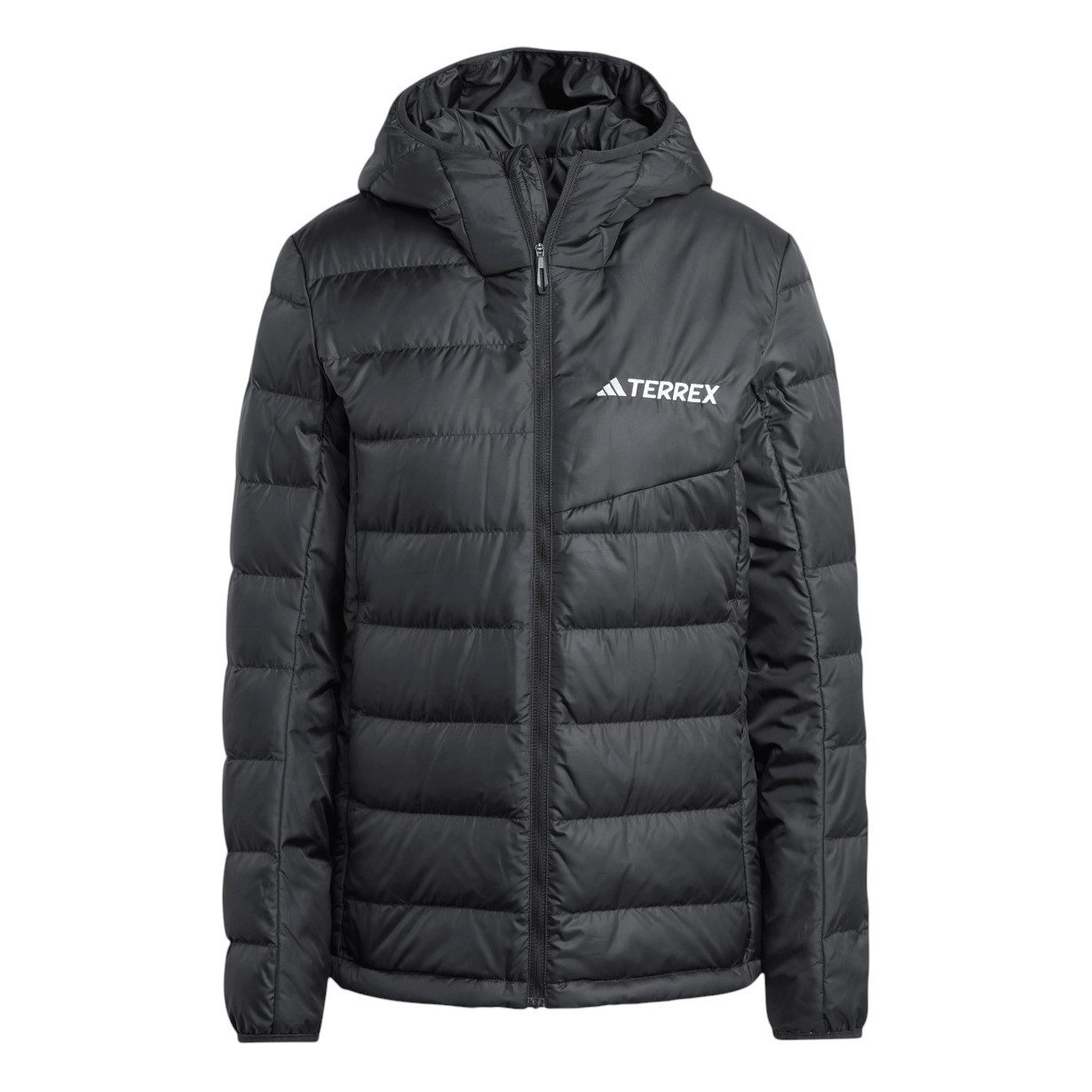 adidas Performance Funktionsjacke Daunenjacke Terrex Multi Light Hooded schwarz Damen