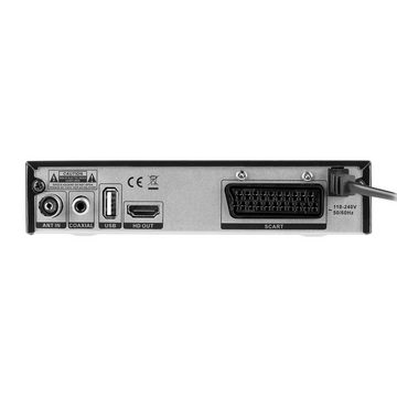 Cabletech URZ0336B DVB-T2 HD Receiver (MPEG-2, MPEG-4, H.264 (MPEG-4 AVC), H.265/HEVC, HDMI, SCART (Euro), USB)