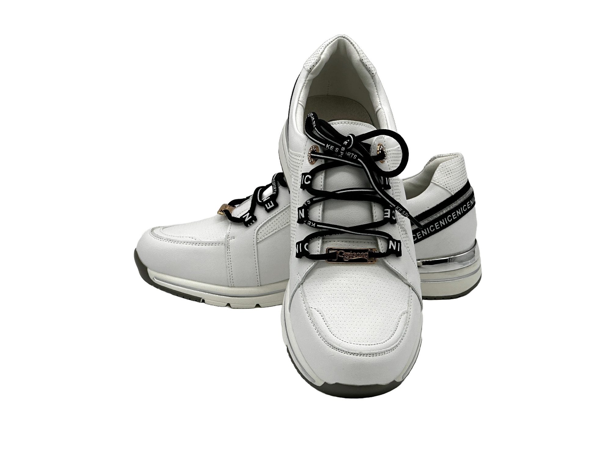 Nowaland Damen Freizeitschuhe Leichter Plateau-Schuh Sneaker Leicht, Pflegeleicht, Komfortabel