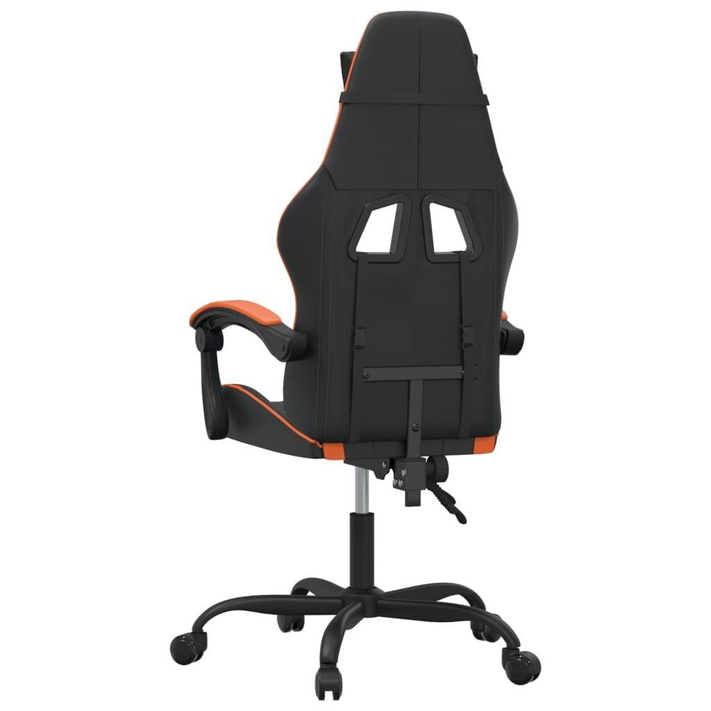 Schwarz (1 Orange Schwarz und Schwarz Orange Kunstleder | Gaming-Stuhl Gaming-Stuhl und vidaXL Orange St) und
